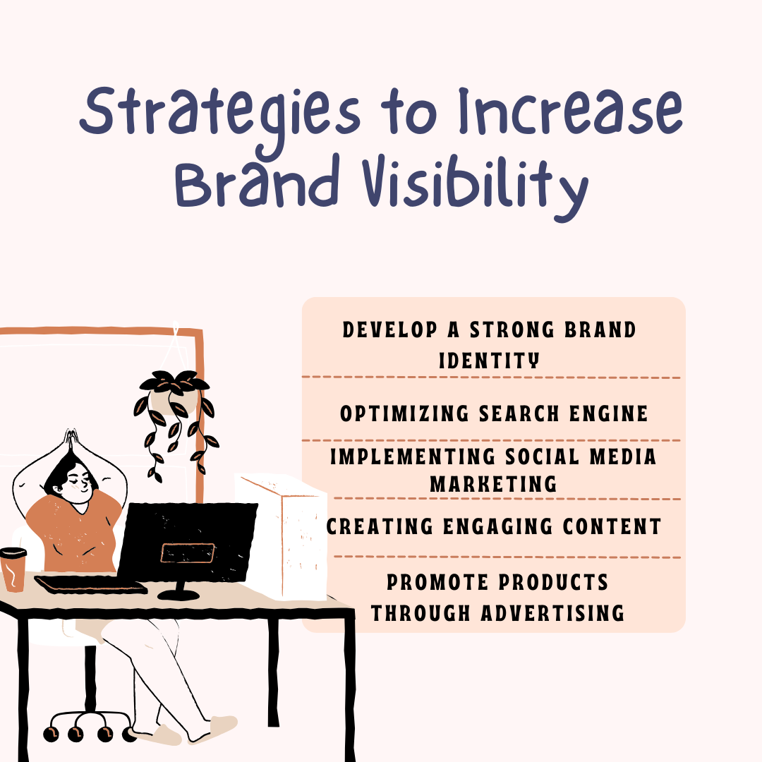 Strategies to increase brand visbility
